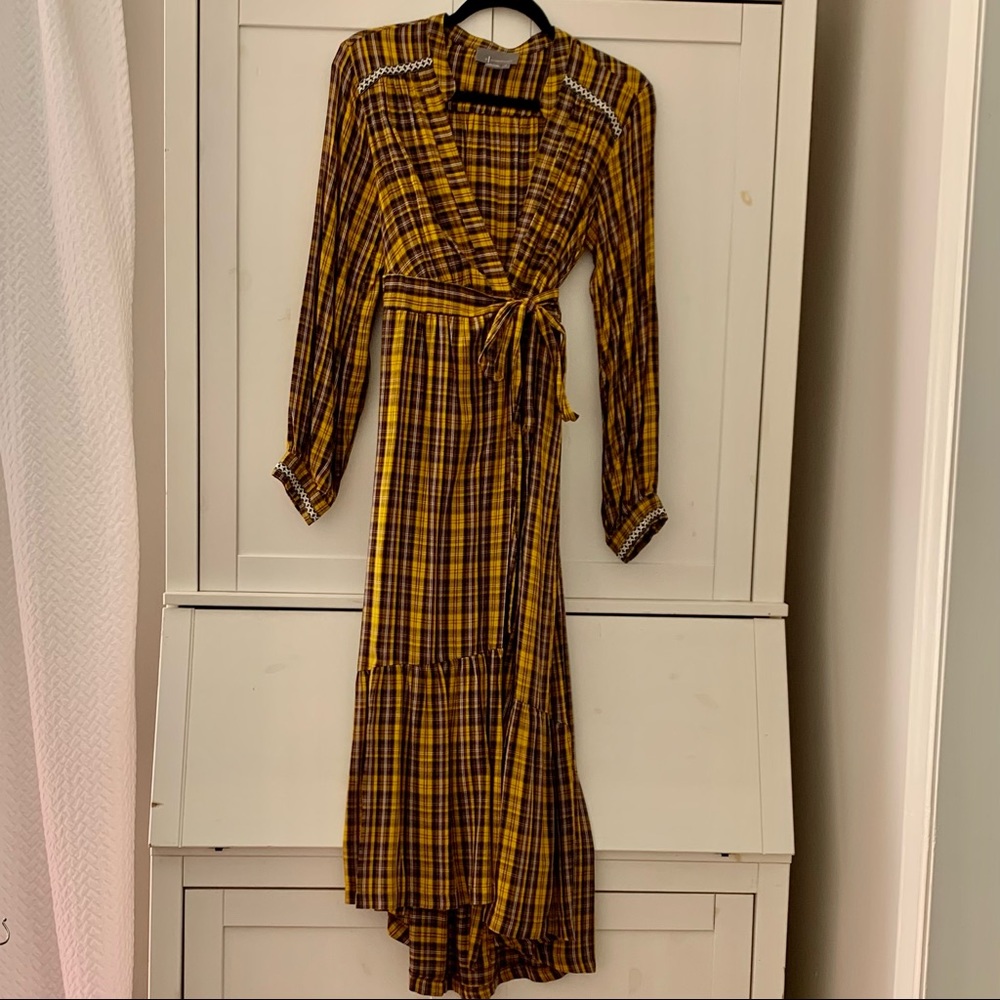 Anthropologie dress wrap dress - Picture 1 of 4
